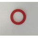 Fíbrový kroužek červený plochý 17,5 x 21,5 x1,3 mm