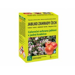 Fungicid JABLKO ZAHRADY ČECH 2x1,5g+2x10g+10ml - proti strupovitosti a padlí