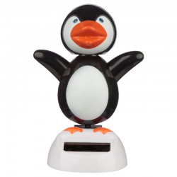 Roztomilý tučňák - solární figurka